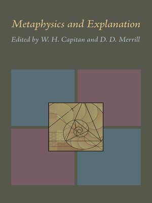 cover image of Metaphysics and Explanation